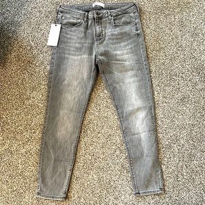 Zara dark gray denim